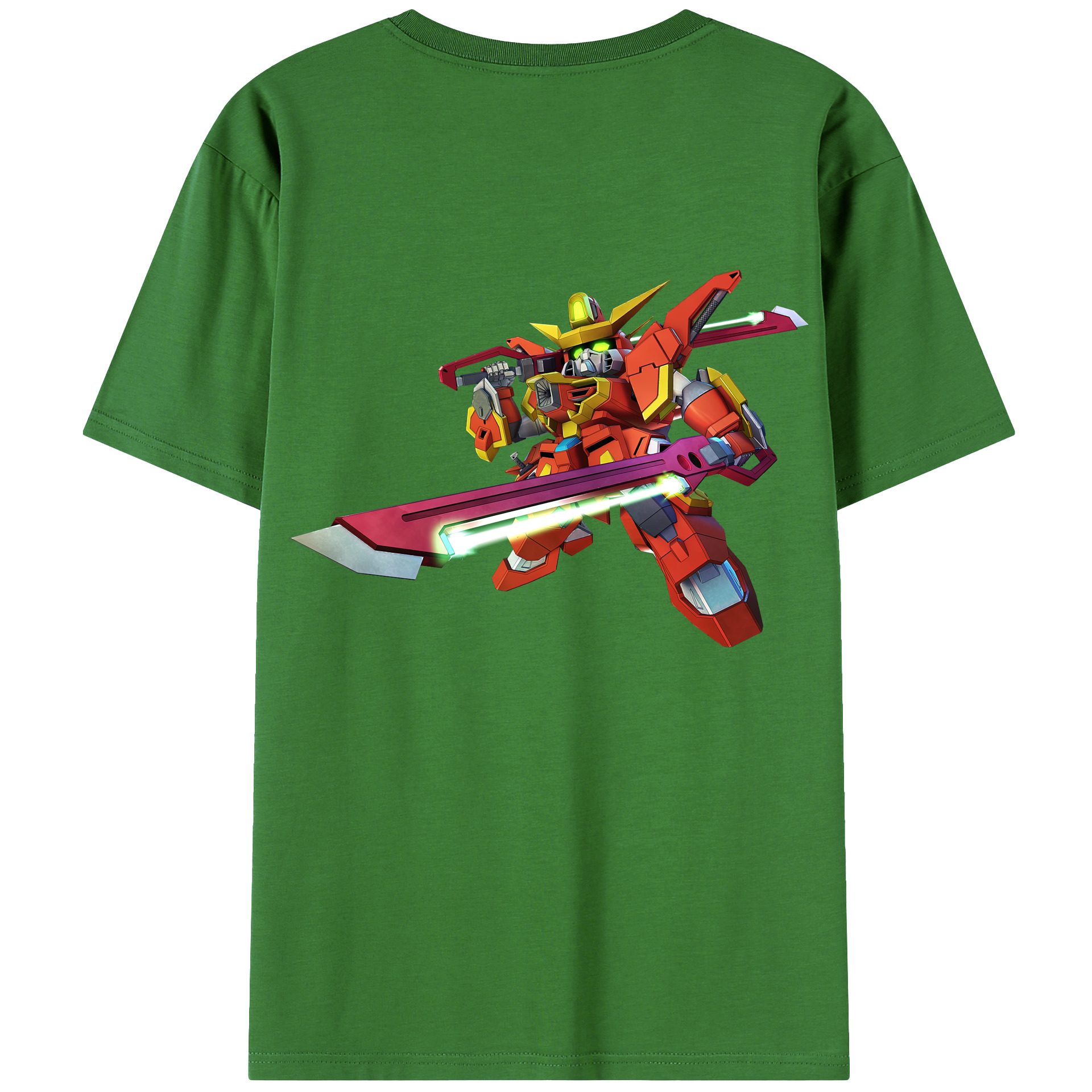 （画像用） 機動戦士ガンダム Mobile Suit Gundam レディース半袖Tシャツ(バックプリント)